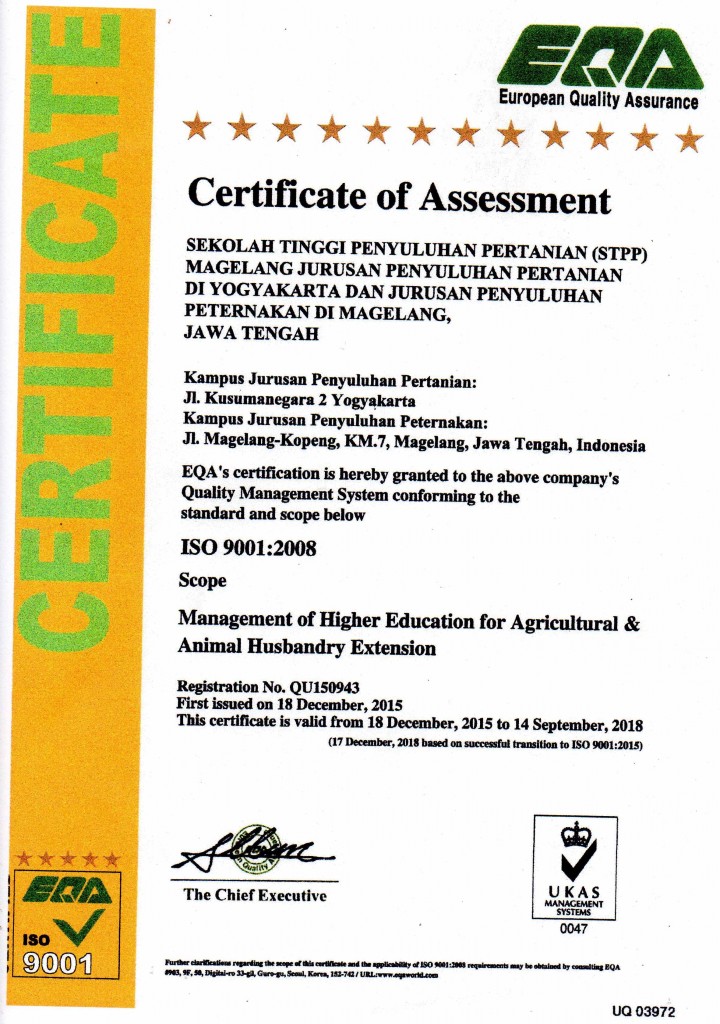 sertifikat iso2015